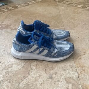 Blue adidas size 9